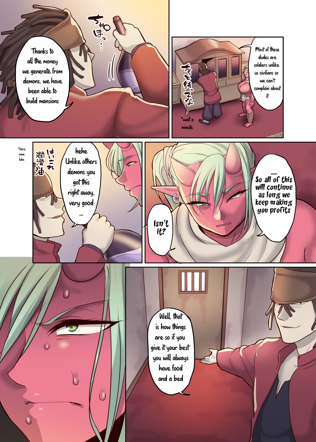 Hentai Manga Comic-A Slave Ogre Visits Human Society-Read-9